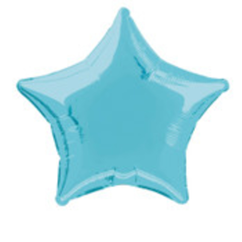 50cm baby blue star foil