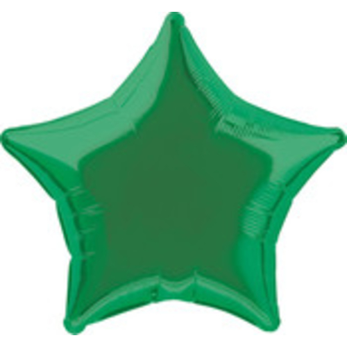 50cm green star foil