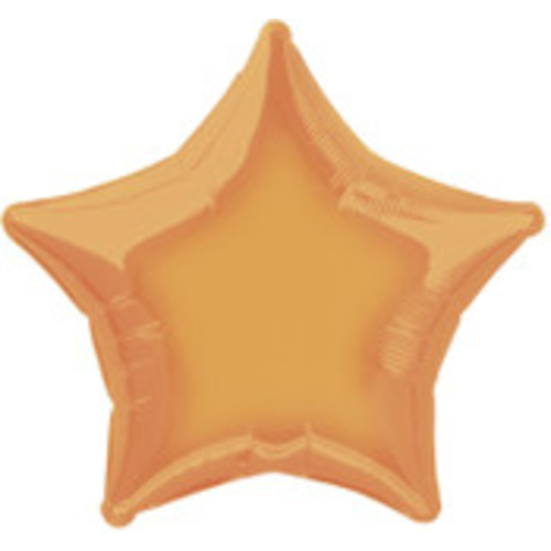 50cm orange star foil