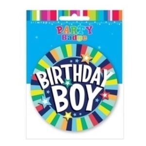 Artwrap Large Party Badge Birthday Boy