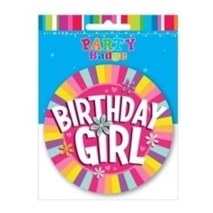 Artwrap Large Party Badge Birthday Girl