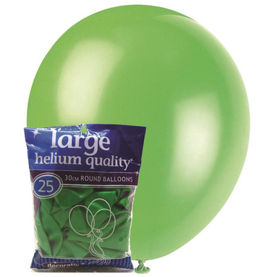 Jade Green 25 x 30cm Decorator Balloons 1