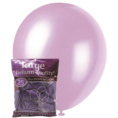 Lavender 25 x 30cm Pearl Balloons