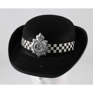 Navy Felt Police Woman Hat
