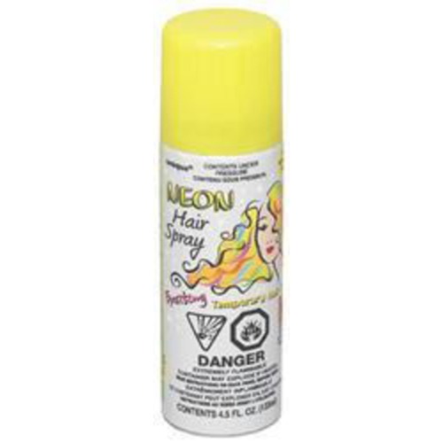 Neon Yellow Hair Spray