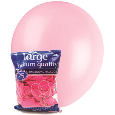 Pink 25 x 30cm Decorator Balloons 1