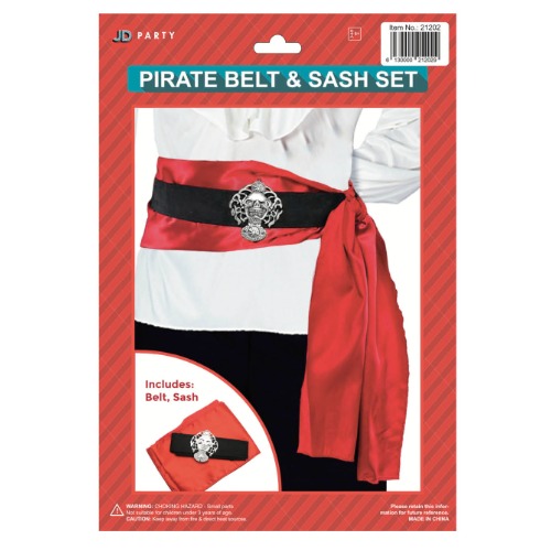 Pirate Belt with Sash