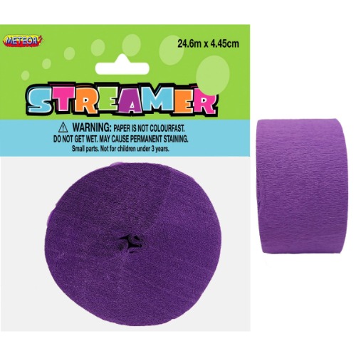 Pretty Purple Streamer