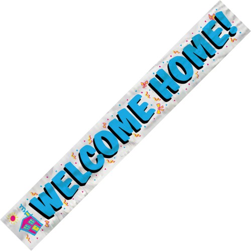 Welcome Home Foil Banner