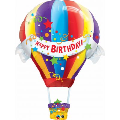 107cm Birthday Hot Air Foil Balloon