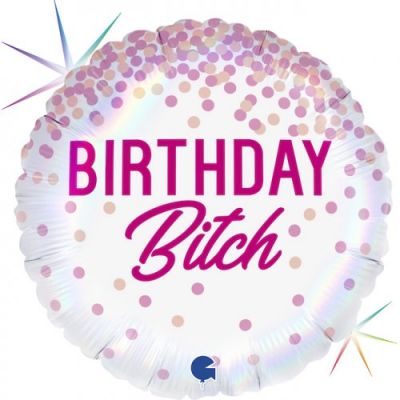 45cm Birthday Btc Foil Balloon