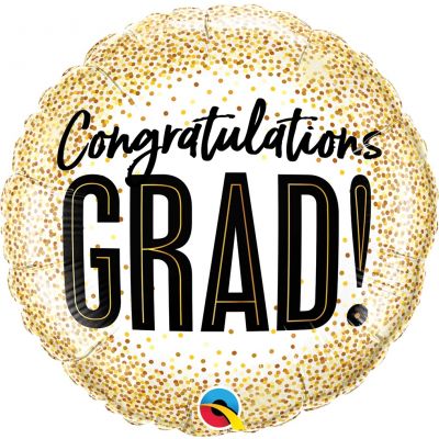 45cm Congratulations Grad Foil Balloon