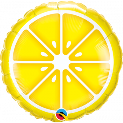 45cm Sliced Lemon Foil Balloon