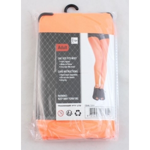 Ladies Neon Orange Leggings