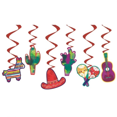 mexican hanging swirls pack o