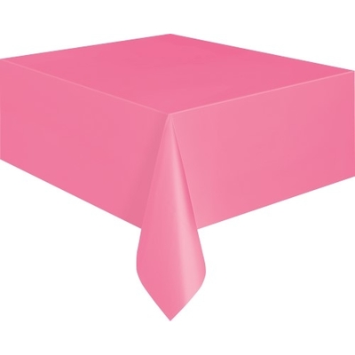 tablecover hot pink