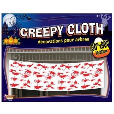 Bloody Printed Creepy Cloth 3
