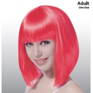 Crazy Horse Style Bob Wig – Red