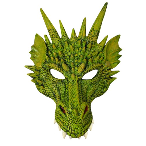 Dragon Mask Green