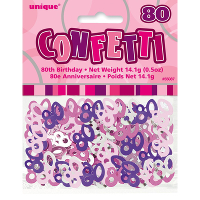 Glitz Pink 80 Confetti 1