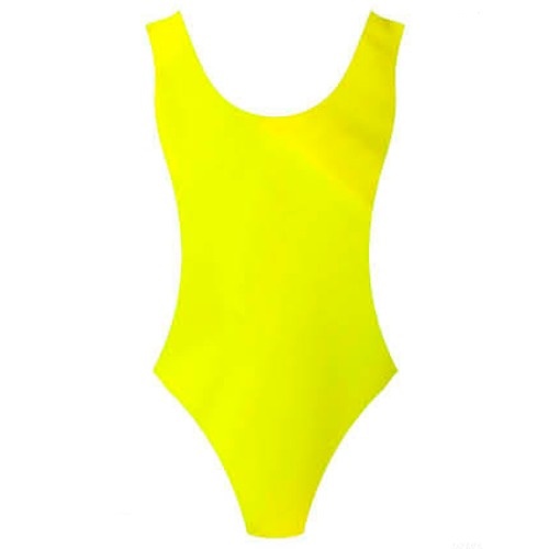 80's Leotard - Yellow - Online Costume Shop - Australia