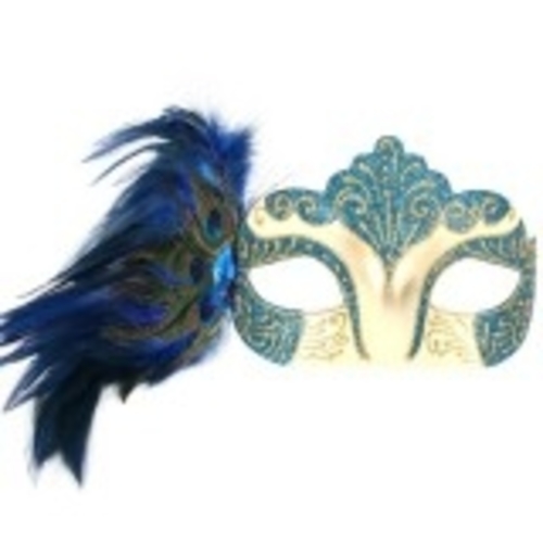 burlesque with peacock feather