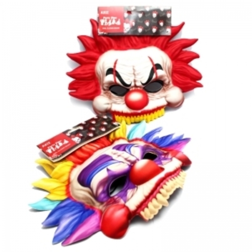 colouful eva clown mask