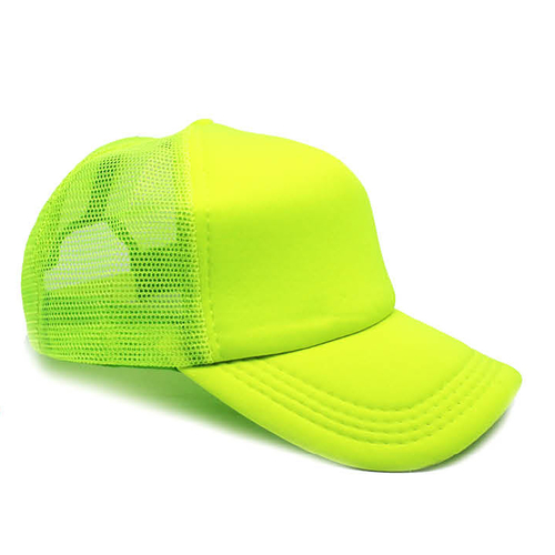 Fluoro Baseball Cap - Yellow - Online Costume Shop - Australia