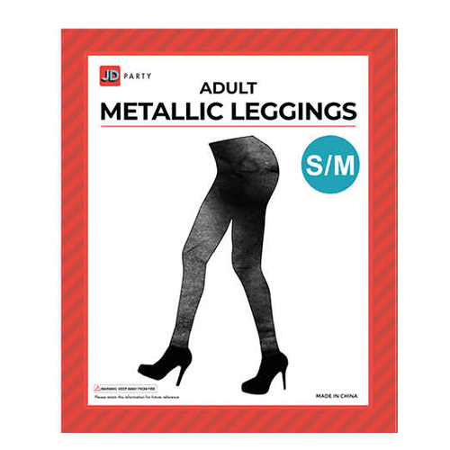 metallic leggings medium