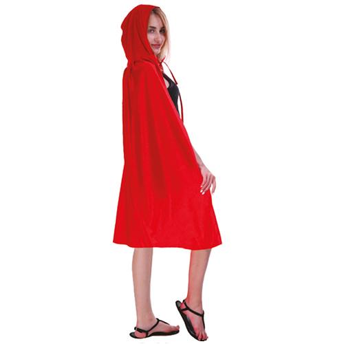 red hooded cape
