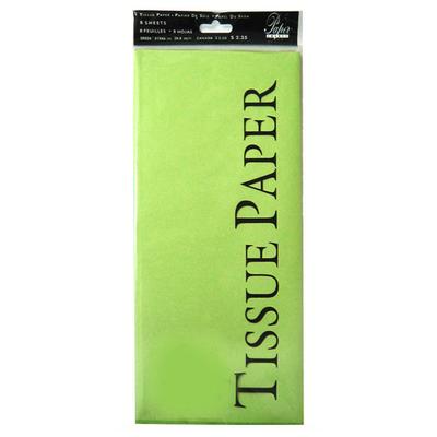 10 Sheet Tissue Wrap Lime Green