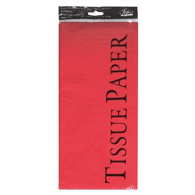 10 Sheet Tissue Wrap Red