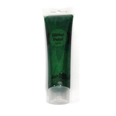 100ml Glitter Tube Green