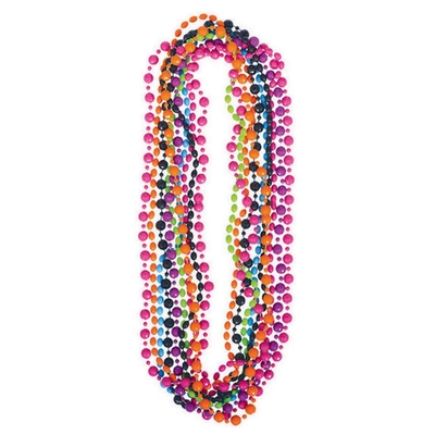 10pk Totally 80s Party Beads