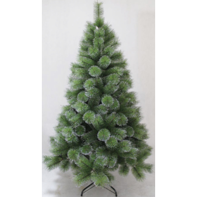 150cm Xmas Tree Green Pine with Silver Glitter