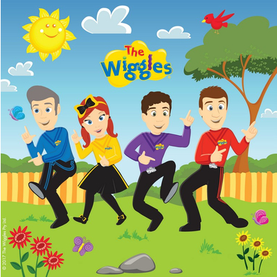 16pk The Wiggles Lunch Napkins