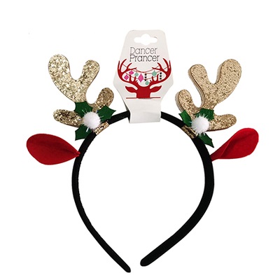 2A Christmas Headband Reindeer Ears