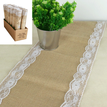 2m Vintage Lace Table Runner