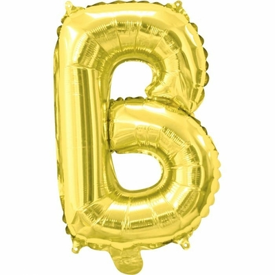 35cm Gold Letter Balloon B