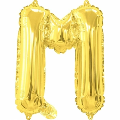35cm Gold Letter Balloon M