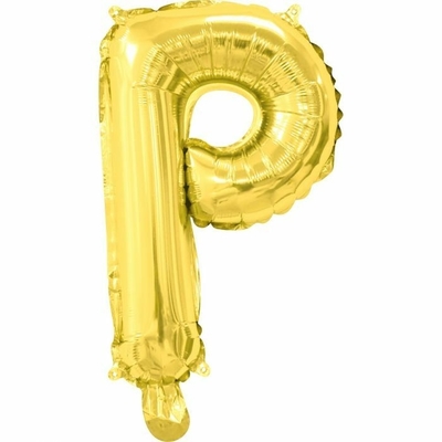 35cm Gold Letter Balloon P
