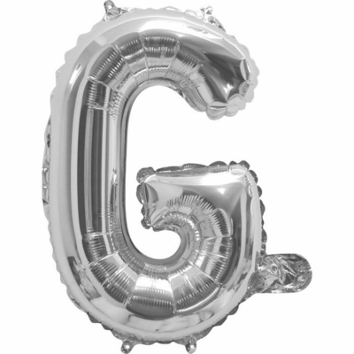 35cm Silver Letter Balloon G