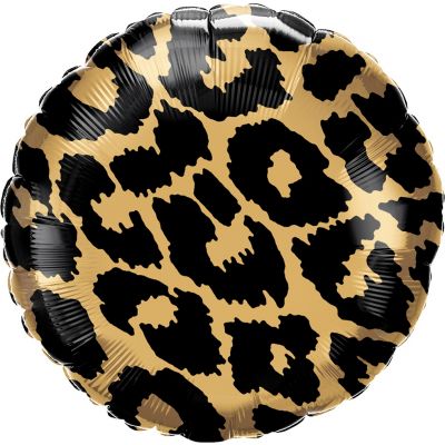 45cm Leopard Spots Foil Balloon