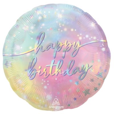 45cm Luminous Birthday Foil Balloon