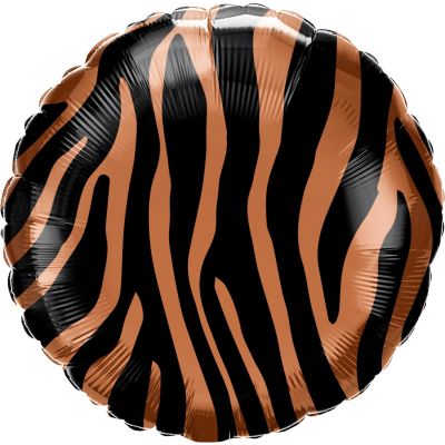 45cm Tiger Stripes Foil Balloon
