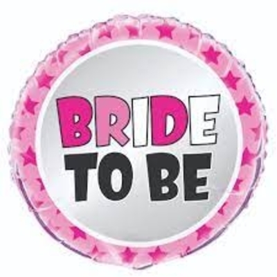 45cm bride to be foil balloon