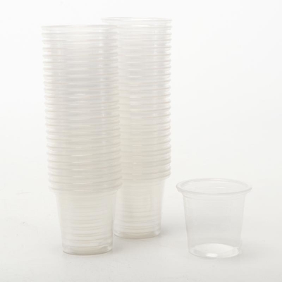 50pk Disposable Drinkware Clear Shot Cups