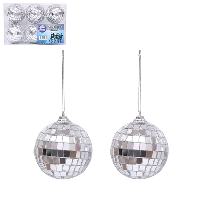 6pk Disco Mirror Balls