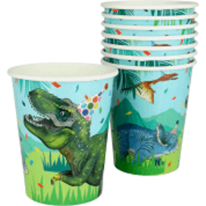 8pk Dinosaur Paper Cups
