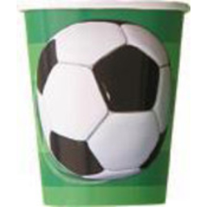 8pk Soccer Paper Cups